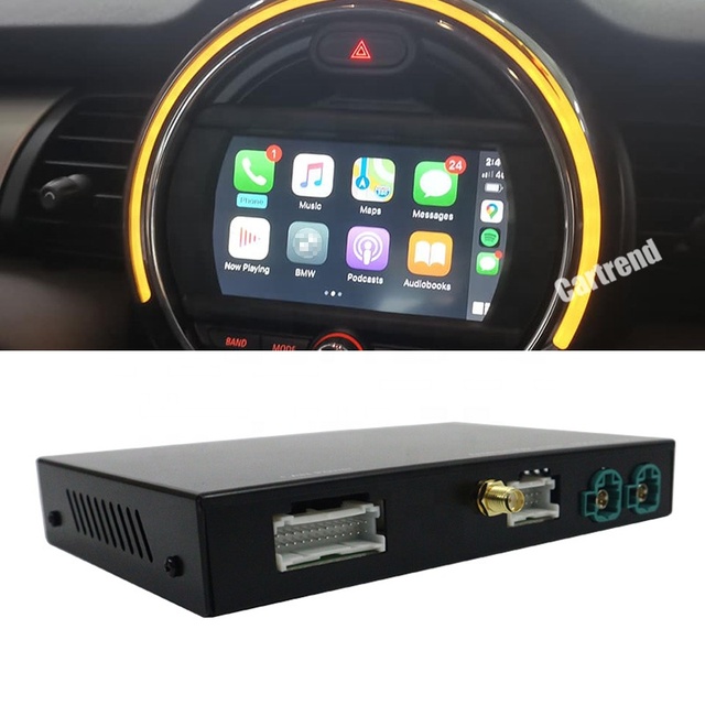 CIC NBT Retrofit apple Wireless Carplay Box for MINI Cooper R55 F55 F56 R56 R57 R58 R59 R60 Music Call Android Auto Adapter