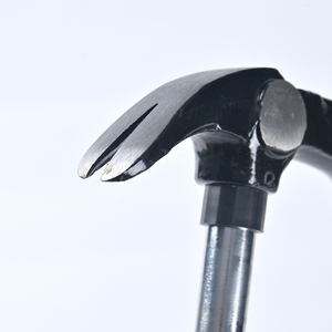 مطرقة مسمار فولاذية 8 أونصات و12 أونصة و16 أونصة مع مقبض مغطى بالألياف الزجاجية/البلاستيك، مطرقة مخلبية عالية الأداء - Product Image 4