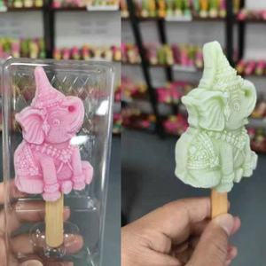 Moldes de Silicona 3D Personalizados para Helados, Forma de Panda y Elefante, para Helados Caseros, Mousse, Gelato, Herramientas para Helados - Product Image 2