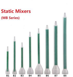 MB06-24 mezcladora estática cuadrada de resina (<span class=keywords><strong>verde</strong></span>), boquillas de mezcla para paquete <span class=keywords><strong>Duo</strong></span>, bayoneta cuadrada, tubo de mezcla de Material POM - Product Image 6