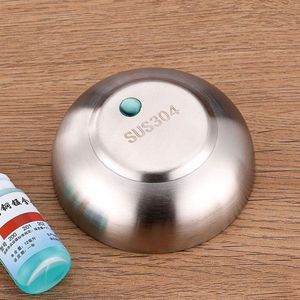 Stainless Steel Bowls 304 Golden Silver For Rice Kimchi Dipping <b>Sauces</b> Home Use Dishwasher Safe - Product Image 4