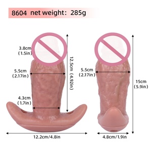 Dildo con Correa para Hombres y Mujeres, Masajeador de Próstata, Juguete Sexual con Textura Realista, Tapones Anales, Arnés Ajustable - Product Image 6