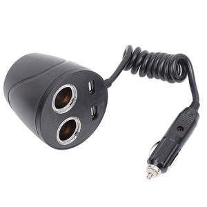 Tonny kép USB Car Power <span class=keywords><strong>Adapter</strong></span> với cup chủ và 2 Thuốc lá nhẹ hơn ổ cắm <span class=keywords><strong>12V</strong></span> 120 Wát Max đầu ra CE chứng nhận - Product Image 4