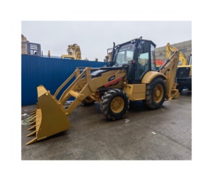 รถตักล้อยางตีนตะขาบ Caterpillar 420F มือสอง สภาพดี CAT 420F 4x4 รถตักล้อยางตีนตะขาบพร้อมส่ง - Product Image 1