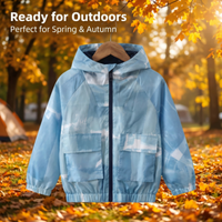 Vestes pour enfants garçons : Confort, performance, modernité pour activités de plein air et voyage – Vêtements pour enfants modernes en tissu technique à faible MOQ