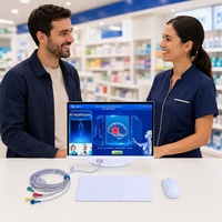 Analyseur de santé avec affichage des résultats en temps réel pour les centres de bien-être et le développement de programmes de bien-être