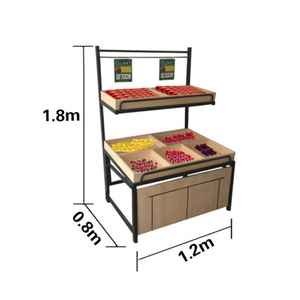 Fruit And Vegetables <span class=keywords><strong>Grocery</strong></span> Store Shelf Design, Store Shelf Shelves Retail Display - Product Image 5