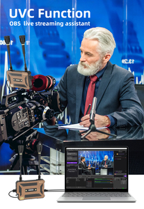 OBS <strong>Live</strong> <strong>Streaming</strong> Low Delay HDMI 4K Wireless <strong>Video</strong> Transmitter and Receiver 720FT/220m Distance with UVC <strong>Capture</strong> <strong>Card</strong> Function - Product Image 2