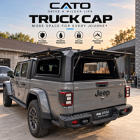 Auvent de lit pour expéditions Safari pour Toyota Hilux Ford Ranger Isuzu D-max Triton Poer avec verrouillage mécanique pour coffre de chargement