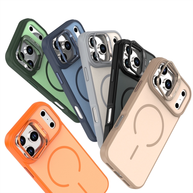 Professional Magnetic Phone Case for Samsung Galaxy A05S A36 S25 ULTRA Camera Frame Holder Shockproof Cover