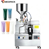 Remplisseuse-scelleuse de tubes semi-automatique à ultrasons AD-20GZ, équipement de remplissage et de scellage de tubes en aluminium et plastique laminé pour dentifrice