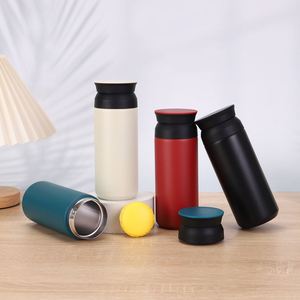 <b>Reusable</b> Stainless Steel Vacuum Bottle 350ml/500ml Narrow Mouth BPA Free Leakproof <b>Lid</b> Office <b>Cup</b> Party Custom Thermal - Product Image 2