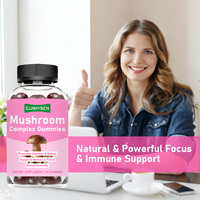 Gomitas de Complejo de Hongos de Marca Propia que Promueven la Digestión y la Salud del Corazón, Gomitas de Hongos con Reishi
