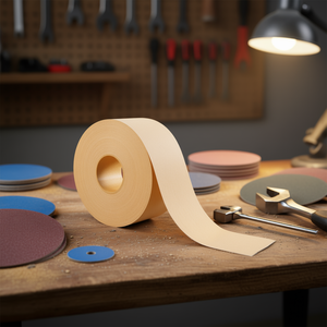 Rouleau de papier abrasif en corindon Ttake Ab1055 115x50000 mm pour disques de ponçage - Product Image 3