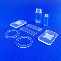 Tubes en verre de quartz transparent sur mesure de toutes tailles, prix fabricant, extrémité sphérique, échantillon de tube en quartz