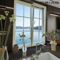 Ventana Corredera Integrada de Aleación de Aluminio con Rejillas de Seguridad, Mosquitera, Moderna, Antirrobo, Insonorizada, Ignífuga y Resistente a la Humedad