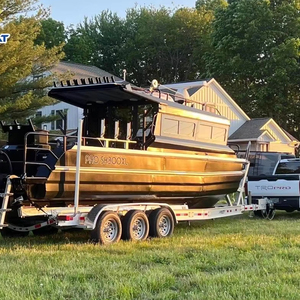 Nouveau 30ft Gospel Easy Craft Luxury Cabin Cruiser Yacht à <span class=keywords><strong>moteur</strong></span> <span class=keywords><strong>hors</strong></span>-<span class=keywords><strong>bord</strong></span> en aluminium pour bateau de pêche - Product Image 4