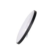 Plafonnier LED Intelligent de Forme Ronde Contrôle par Application Wifi Tuya, 24W, pour le Salon, RGBCCT