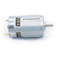 Moteur à engrenages planétaires DC haute vitesse, couple élevé, métal, 12V, modèle 775 IE1, à balais, faible bruit, pour ventilateur de refroidissement, appareil électroménager, sans engrenages