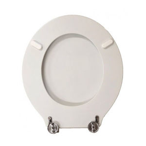 ที่นั่งชักโครกปกติที่นั่ง M110โพลีเอสเตอร์ MDF สีขาว - Product Image 4