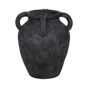 Vase en terre cuite avec plusieurs poignées pour la décoration du salon, accent moderne pour la maison, idéal pour l'étagère de chambre ou le bureau - Product Image 3