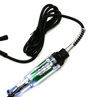 Testeur de circuit de tension CC 6V 12V 24V pour voiture et camion, affichage numérique, sonde longue, stylo testeur, ampoule, outils de diagnostic automobile, réparation auto