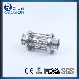 ステンレス鋼強化ガラストリクランプ視力ガラス管状ストレート,SS304 316L 1/2 "4" - Product Image 3