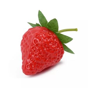 Fraises artificielles, simulation réaliste, fraises en plastique réalistes, <span class=keywords><strong>faux</strong></span> fruits - Product Image 1