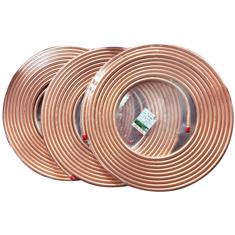 1/2 3/4 Copper Coil Pipe Ac Air Conditioner Copper Tube 3/8 Rolling Pancake Copper Pipe Soft Drawn And Coiltype