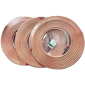 Pancake Copper Coil Refrigeration Tube As Per ASTM B280 Copper C1100 T2 0 1 300mm Thickness Copper Foil Strip - View #10