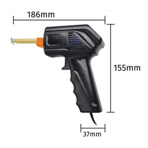 CLAUTOOL Agrafeuse Offre Spéciale Soudeuse <span class=keywords><strong>Plastique</strong></span> 70W Pistolet à Souder <span class=keywords><strong>Pare</strong></span>-chocs Kit de Réparation avec 200 broches - Product Image 5