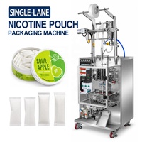 Machine de fabrication de sachets de nicotine entièrement automatique de 0,4 g à 0,8 g à prix d'usine, machine d'emballage de poudre de tabac Snus