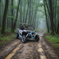 Quad tout-terrain haute performance pour adultes, certifié EPA, 1000 cm³, SSV 4x4, moteur V-Twin EFI, transmission automatique, 2WD/4WD commutable, alimenté au gaz