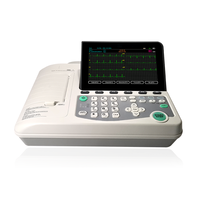 Appareil ECG vétérinaire portable 6 fils électrocardiogramme
