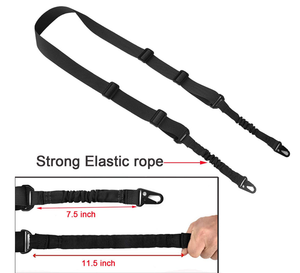 Correa Táctica de Camuflaje GB50 en Negro, Caqui y Verde con Gancho Metálico y Longitud Ajustable - Product Image 6