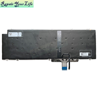 BR Brazilian Backlit AI Keyboard untuk Dell Latitude 5530 5540 5550 Precision 7670 7770 7680 7780 0P2849 Keyboard Baru.