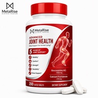 Complément alimentaire OEM Glucosamine Chondroïtine en comprimés pour adultes, soutien de la densité osseuse et articulaire, 120 comprimés, non destiné aux femmes enceintes