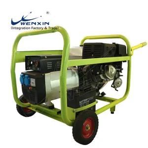 WENXIN התנעה חשמלית 188F 13HP 4.5KW 4000W מחולל מנוע בנזין עם פונקציית ריתוך חשמלית