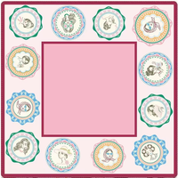 Jeu de Mahjong Américain en Acrylique 3 Couches, 160 Tuiles, Thème Portrait de Femme Vintage Mid-Century, Thé de l'Après-midi, Logo Personnalisé, Vente en Gros