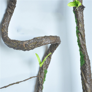 Otras Flores y Plantas Decorativas, Enredaderas de Espuma al por Mayor, Ramas de Árboles Artificiales de <span class=keywords><strong>Madera</strong></span> con Hojas Verdes para Decoración - Product Image 2