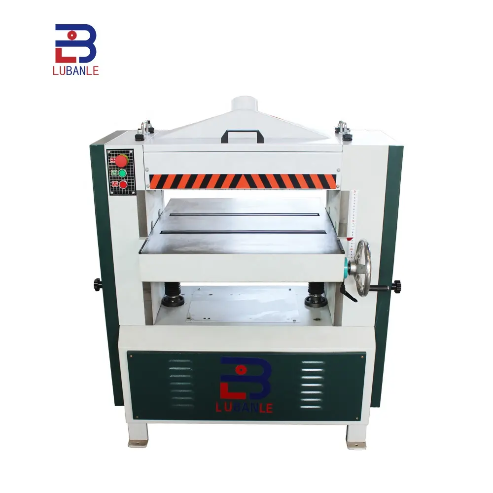 Woodworking heavy surface wood planing machine 630mm Spiral knife thickness planer Wood planer price