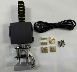 Sunmax bánh mì ctomus văn bản logo máy cầm tay Hàn Logo stamper dừa da nóng Lá Nhiệt niêm phong tem bánh mì - Product Image 4