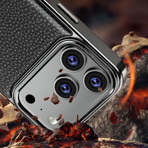 Funda Magnética de Cuero PU para iPhone 17, 13 Pro Max, 14, 15, 16 Plus, 17 Air, con Soporte Oculto y Cubierta Protectora - Product Image 5