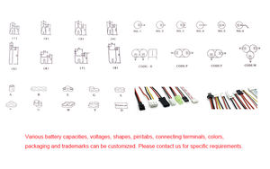 7.2V 1800mAh 1500mah 14.4v ni mh סוללה 9v nimh aaa aa900mah 6v 4000mah ni-mh שואב אבק - Product Image 5
