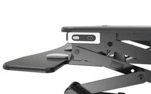 V-mounts xách tay có thể điều chỉnh kích thước lớn máy tính xách tay đứng Máy tính văn phòng hiện đại Máy tính để bàn Máy Trạm đi-đứng bàn VM-LD07E - Product Image 5