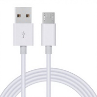 Kabel Data USB ke Micro USB 2A, Kabel Pengisian Daya Ekstensi untuk Ponsel Android