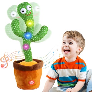 Nuevo Cactus Parlante Popular <span class=keywords><strong>de</strong></span> 2024, Repite lo que Dices, Juguete con 120 <span class=keywords><strong>Canciones</strong></span>, Juguetes <span class=keywords><strong>de</strong></span> Peluche Electrónicos Recargables que Bailan - Product Image 1