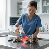 Masseur à ondes acoustiques Focus, technologie intelligente, appareil d'activation des tissus profonds pour le bien-être à domicile (édition extra silencieuse approuvée par les chats)