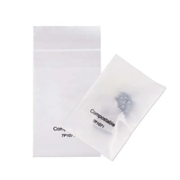Bolsas de Plástico Biodegradables Pequeñas para Compostaje, Ecológicas, de PLA, Almidón de Maíz, Autoadhesivas, Impresas en Huecograbado, Bolsas Retráctiles para Empaque