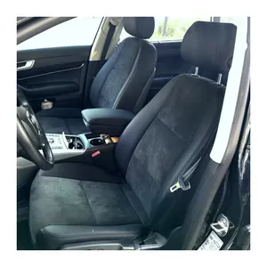 Pabrik Premium Alcantara Suede kain vinil mobil bungkus Film Suede Interior mobil stiker vinil